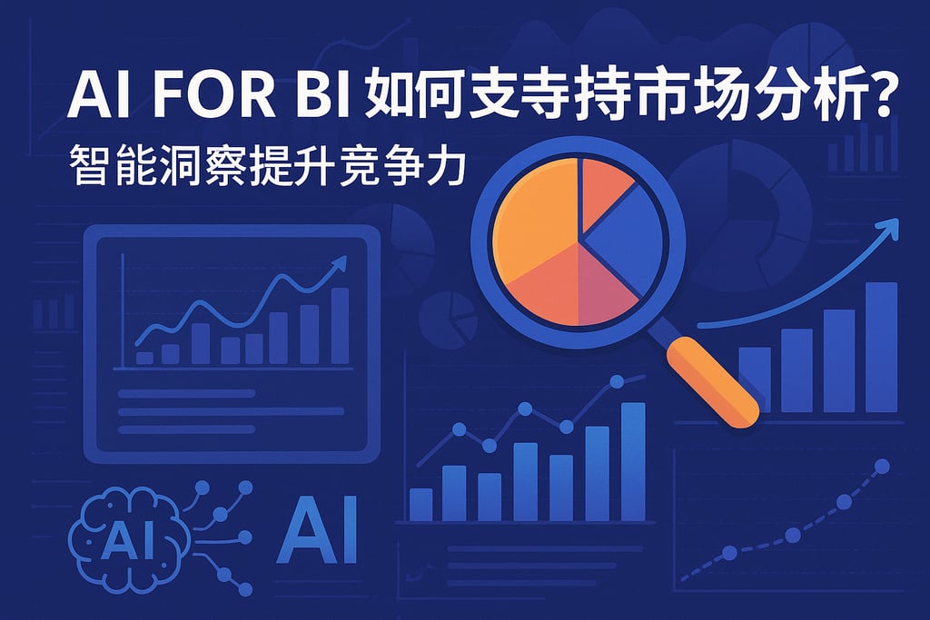 AI For BI如何支持市场分析？智能洞察提升竞争力